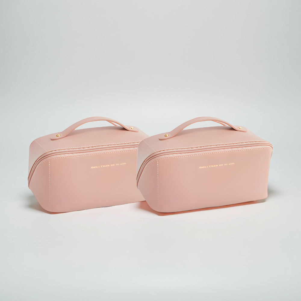 Makeup Bag Travel Organizer PU Shell