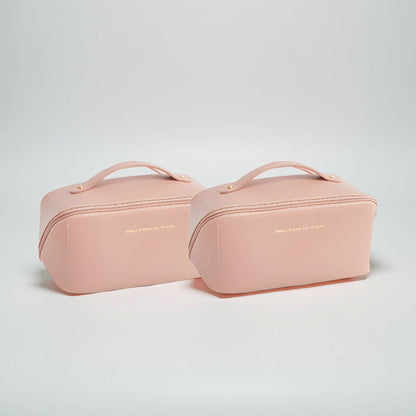 Makeup Bag Travel Organizer PU Shell