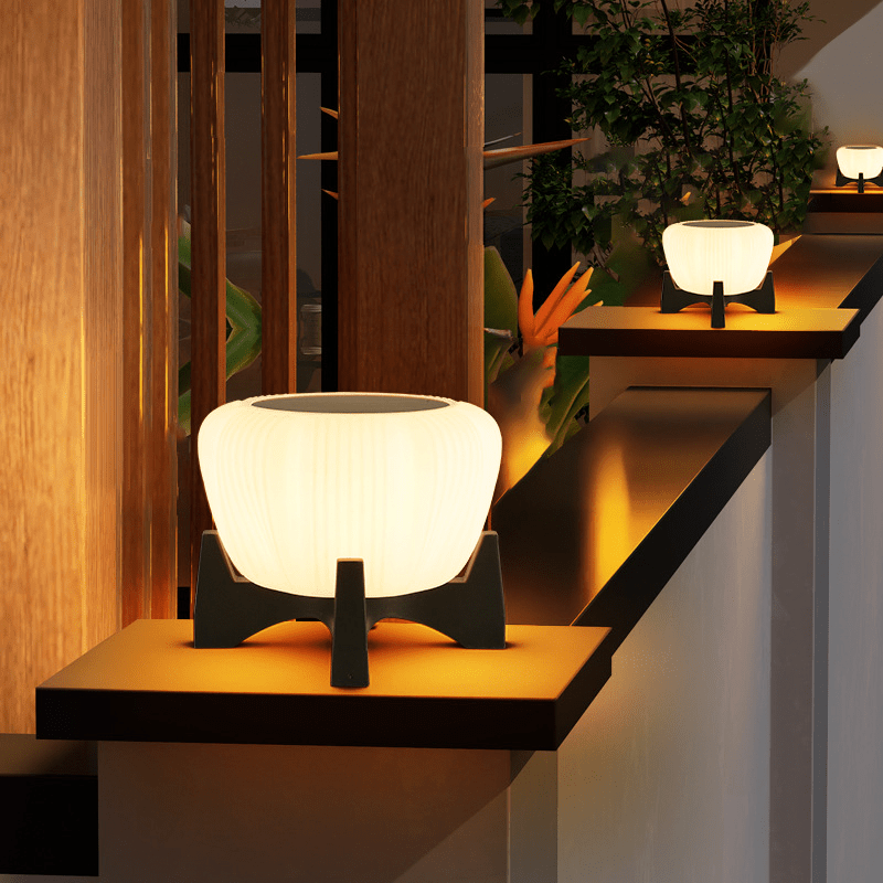 Solar Landing Light Outdoor LED Pathway Lamp