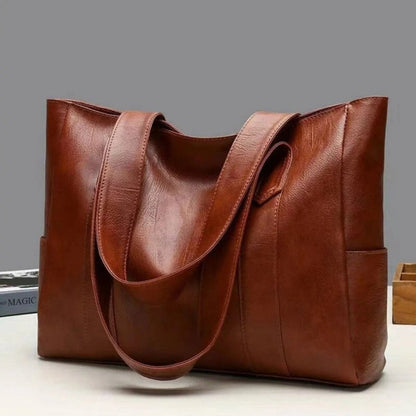 Leather Shoulder Bag Fashion Versatile