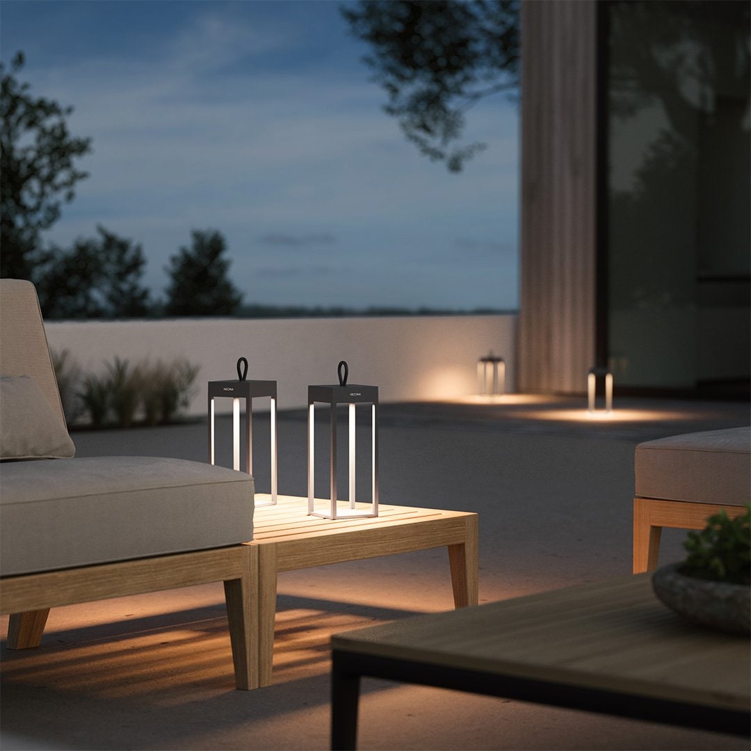 LED Table Lamp Outdoor Portable Rechargeable