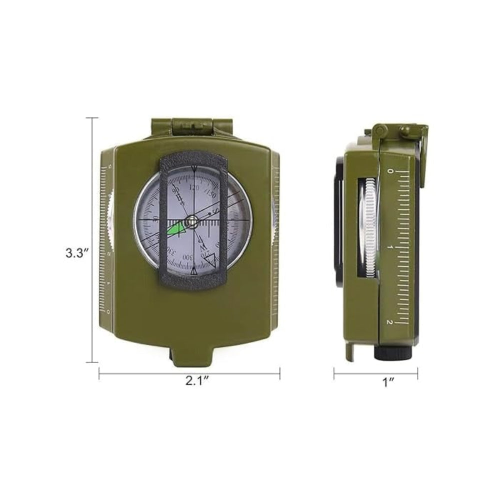 Lensatic Compass Outdoor Navigation Portable