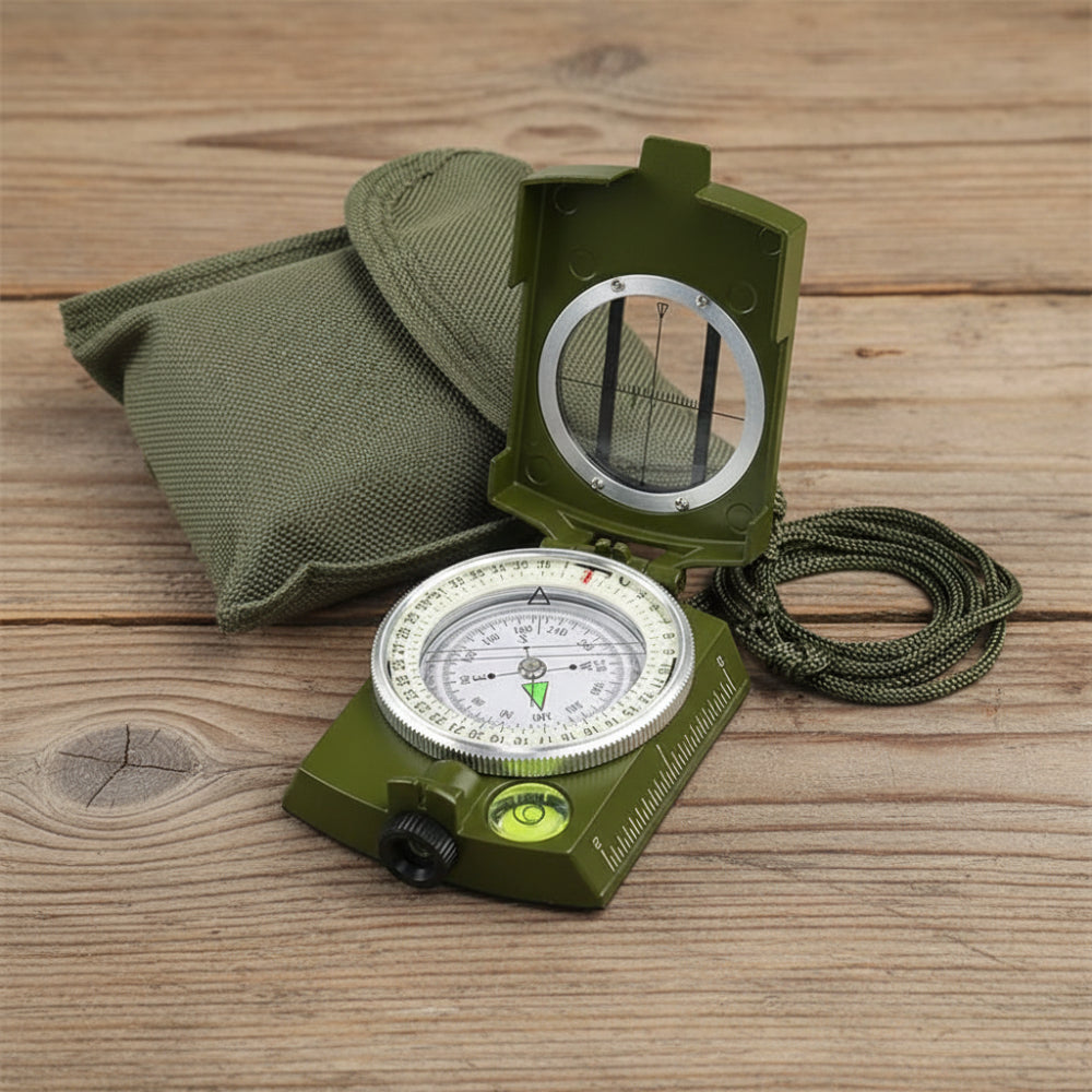 Lensatic Compass Outdoor Navigation Portable
