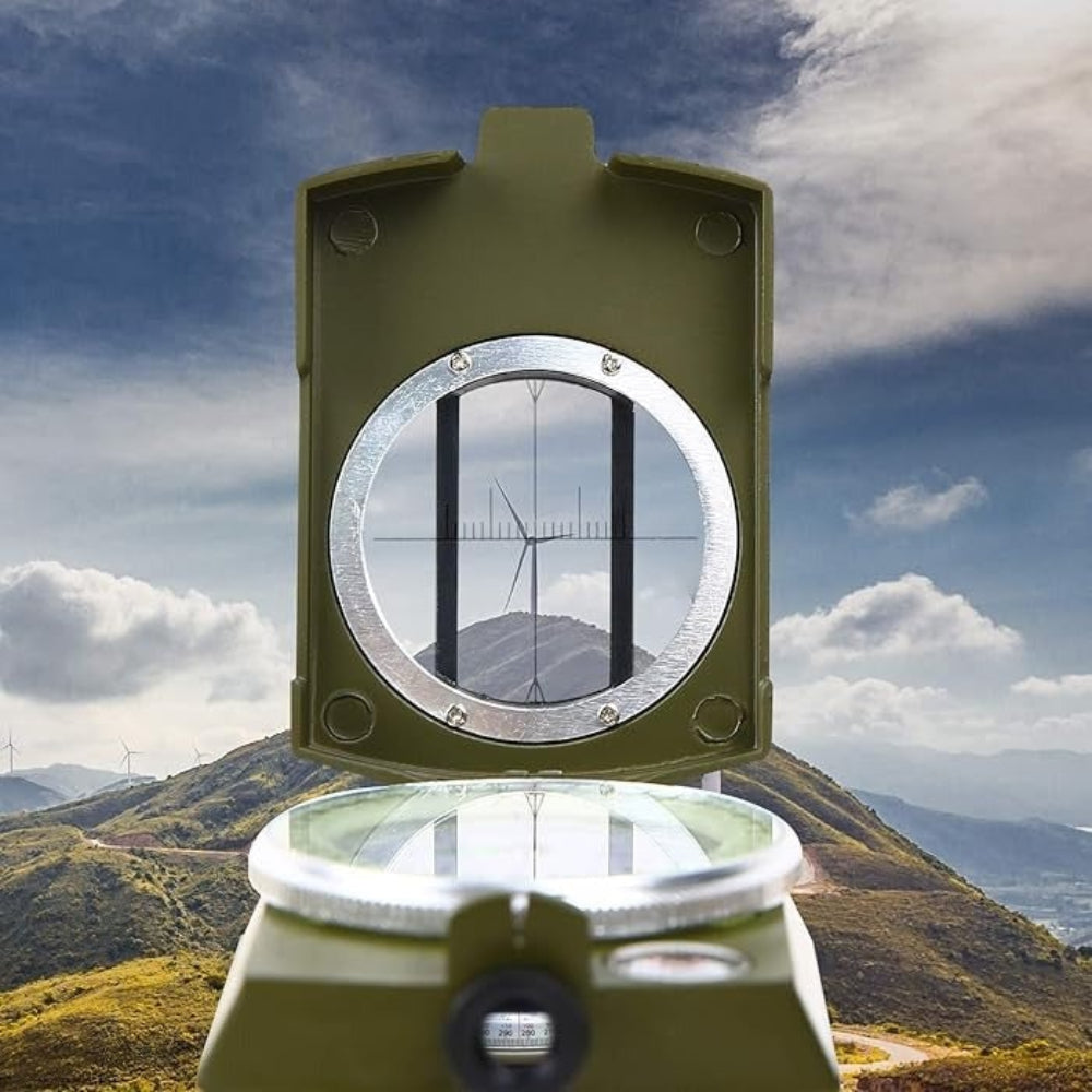 Lensatic Compass Outdoor Navigation Portable