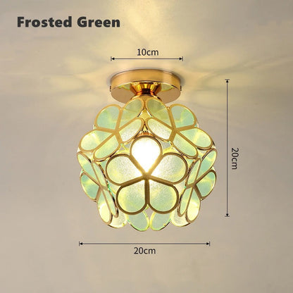 Nordic Petal Aisle Ceiling Lamp Elegant