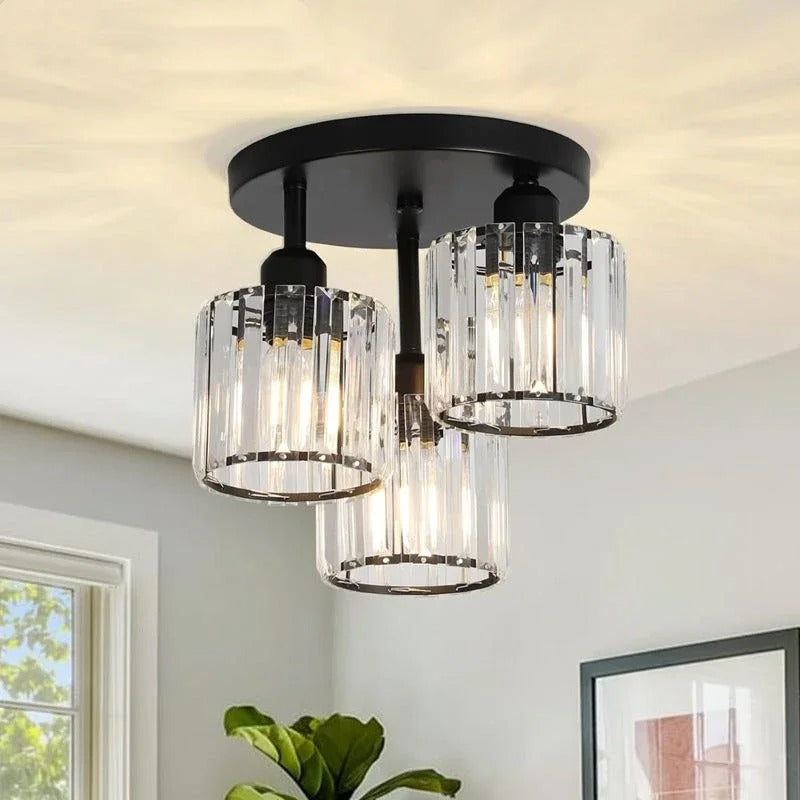 Modern Gold Luxury Crystal Ceiling Light 3