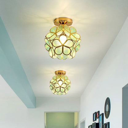 Nordic Petal Aisle Ceiling Lamp Elegant