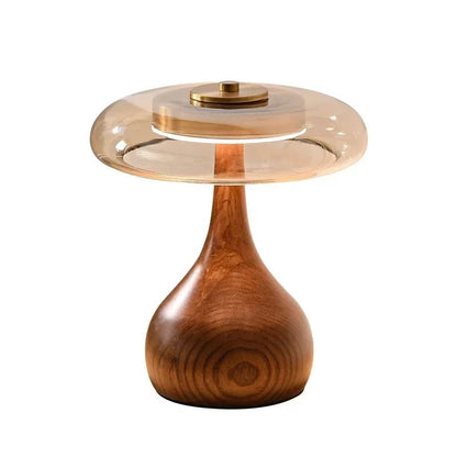 Andi Glass Table Lamp Modern Brass &