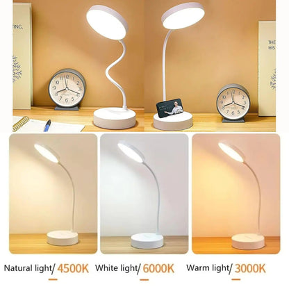 LED Desk Lamp With USB Charging Adjustable