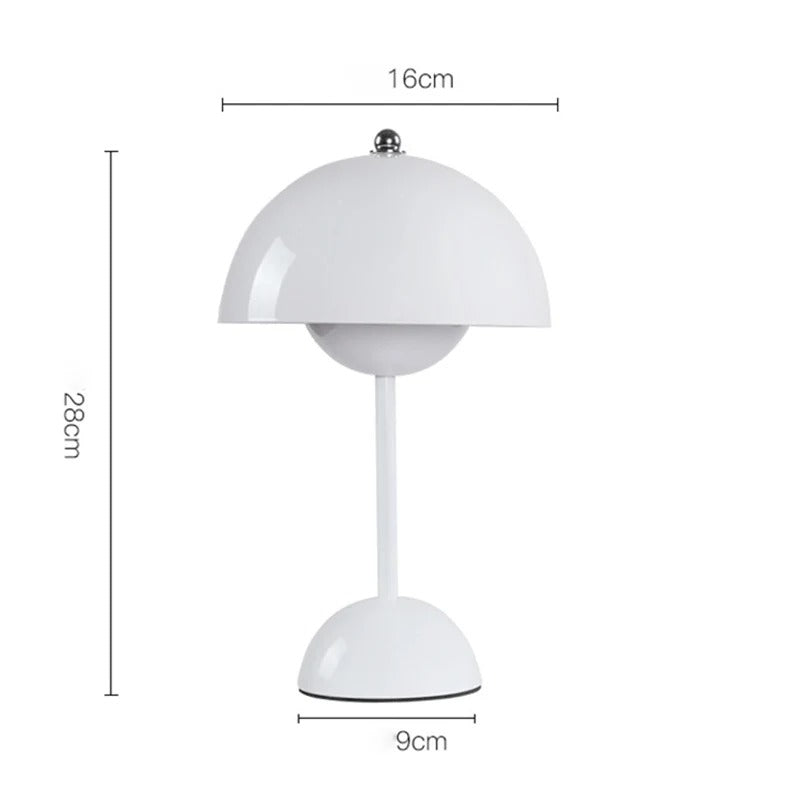 Mushroom Pod LED Table Lamp Rechargeable