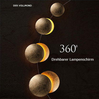 Lunaris Wall Light Modern Solar Eclipse
