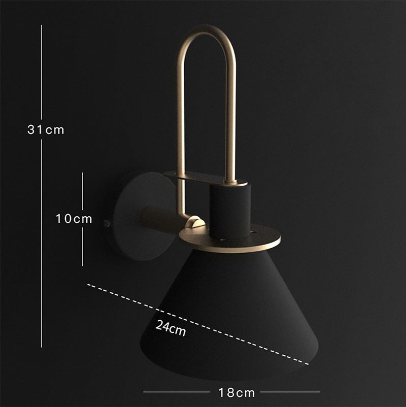 Mono Wall Lamp Postmodern Metal Wall Light