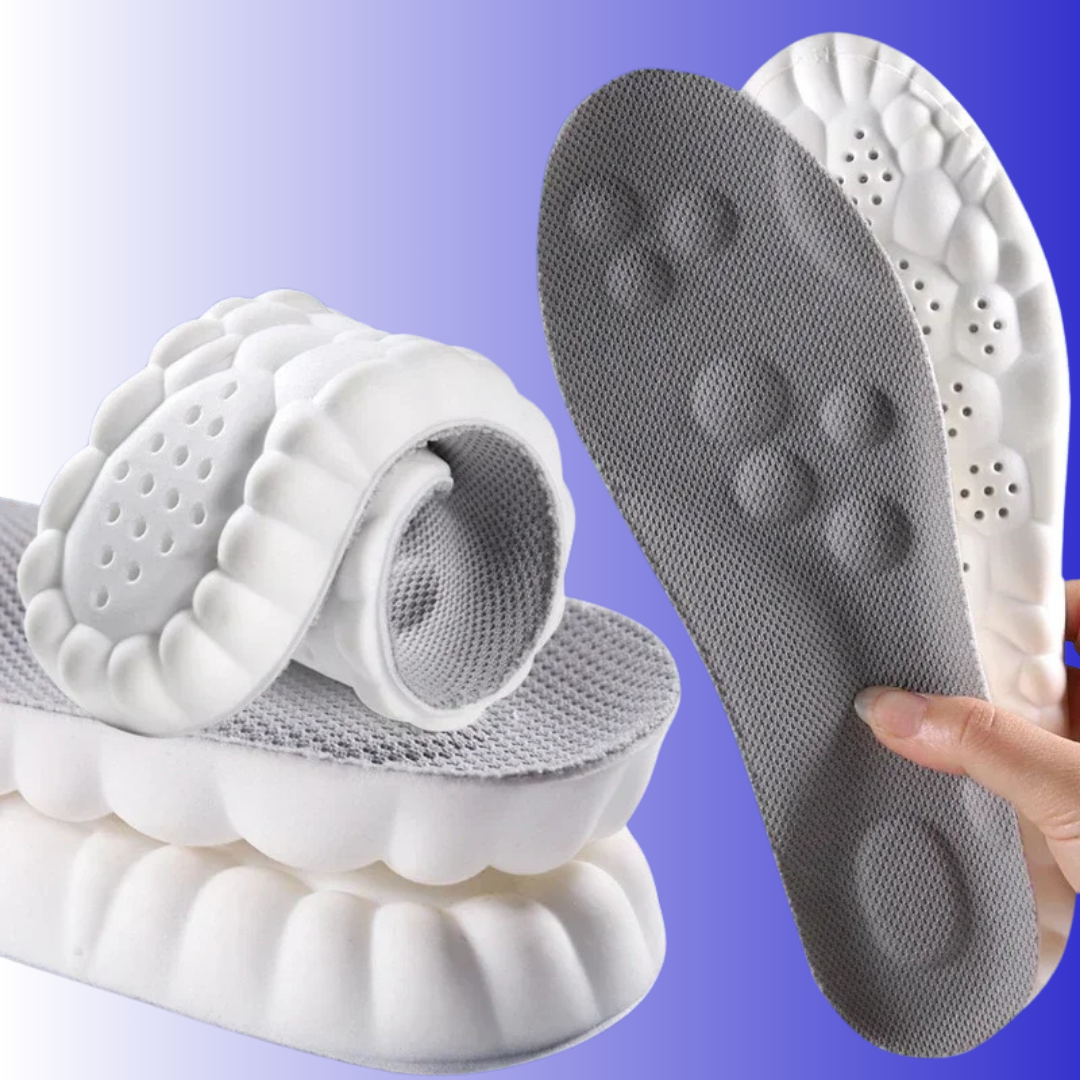Massage Insoles Shock Absorbing Arch Support