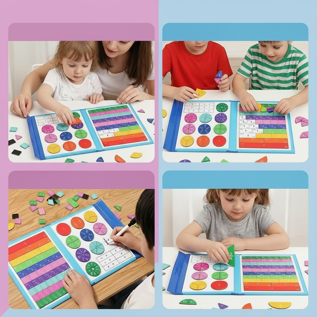 Magnet Math Educational Toy Kids Magnetic