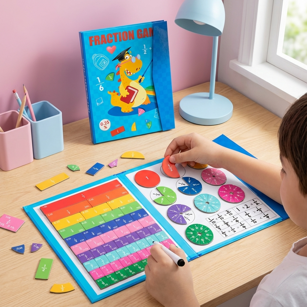 Magnet Math Educational Toy Kids Magnetic