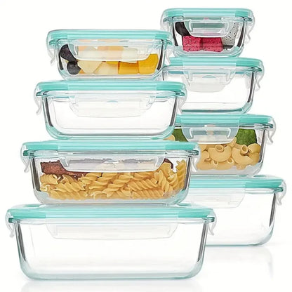 Meal Prep Containers Glass Food Storage