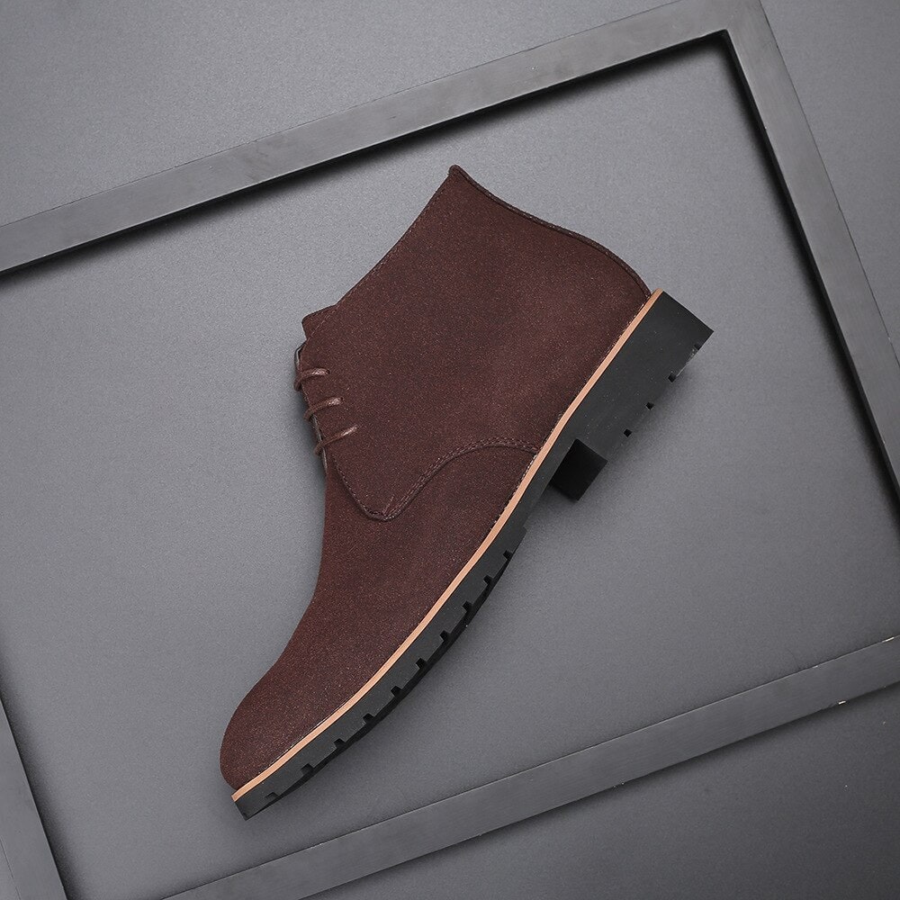 Men's Ankle Boots Slip On Casual Footwear