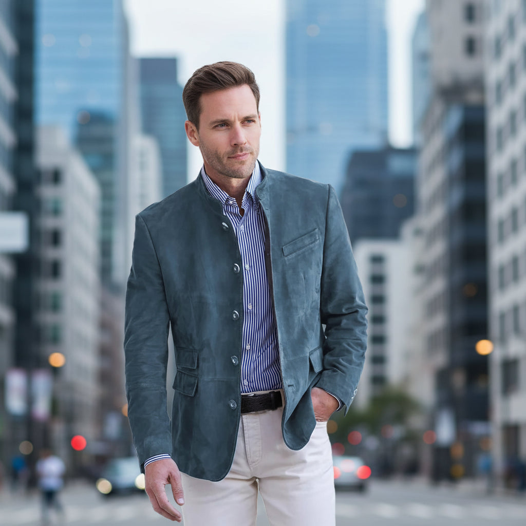 Men's Casual Blazer Jacket Versatile Wear