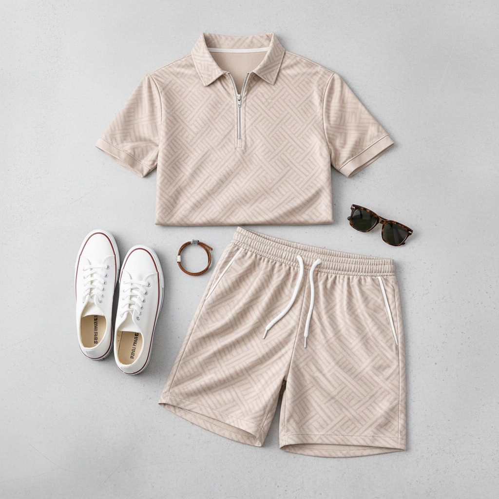 Men's Casual Summer Outfit Modern Cut Summer