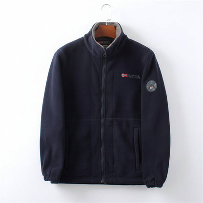 Mens Jacket Comfortable Zip Up Casual