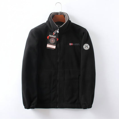 Mens Jacket Comfortable Zip Up Casual