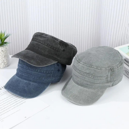 Men's Military Cap Vintage Design Fashion