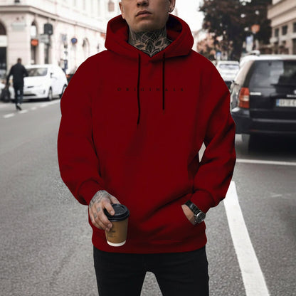 Mens Oversized Hoodie Long Sleeves