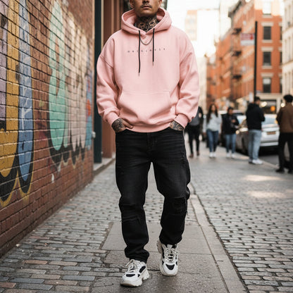 Mens Oversized Hoodie Long Sleeves