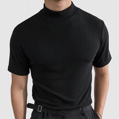 Men's Stretch T Shirt Short Sleeve Luxurious