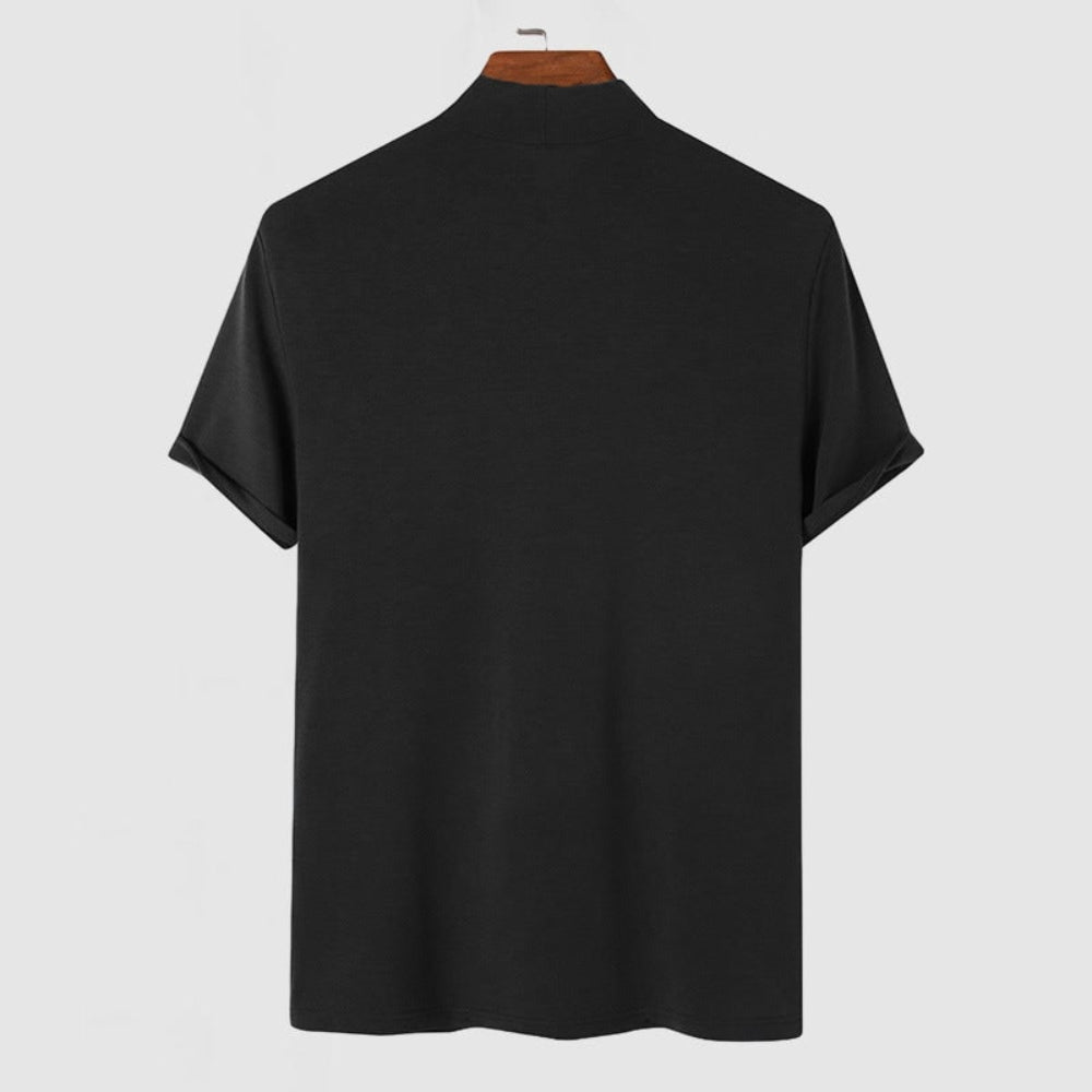 Men's Stretch T Shirt Short Sleeve Luxurious