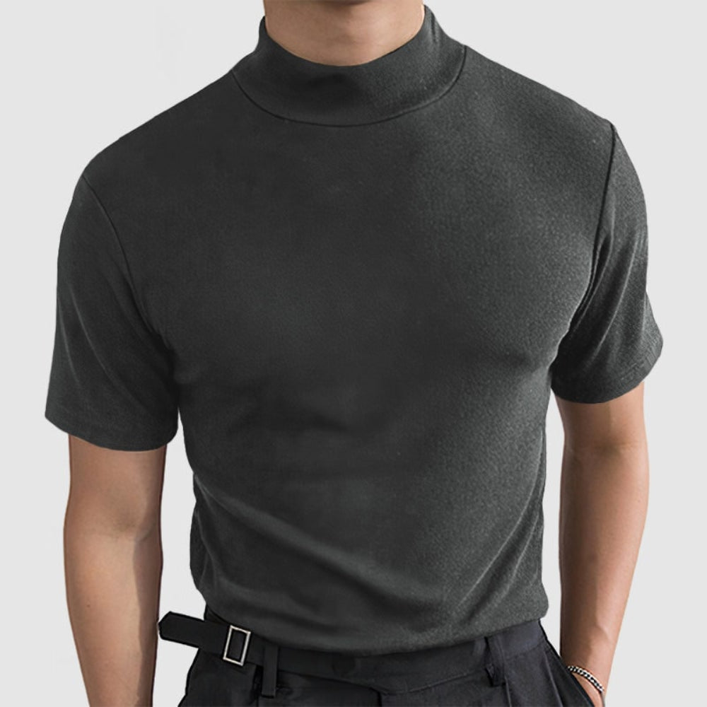 Men's Stretch T Shirt Short Sleeve Luxurious