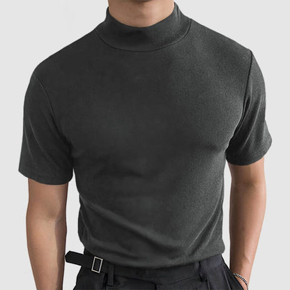 Men's Stretch T Shirt Short Sleeve Luxurious