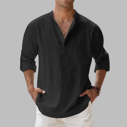 Men's Summer Shirt Relaxed Fit Casual Shirt