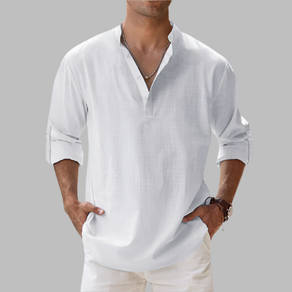 Men's Summer Shirt Relaxed Fit Casual Shirt