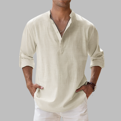 Men's Summer Shirt Relaxed Fit Casual Shirt