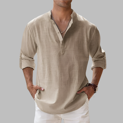 Men's Summer Shirt Relaxed Fit Casual Shirt