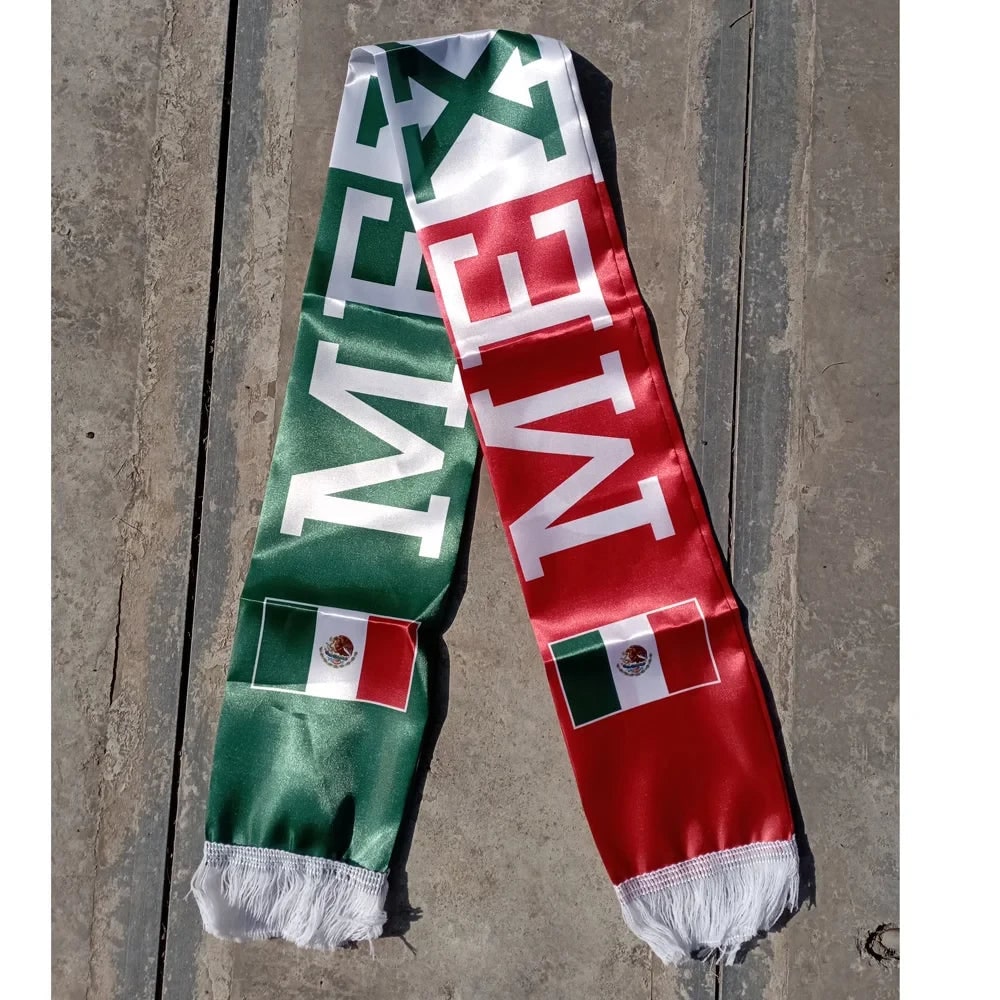 Mexico Scarf Flag World Cup Soccer Fan