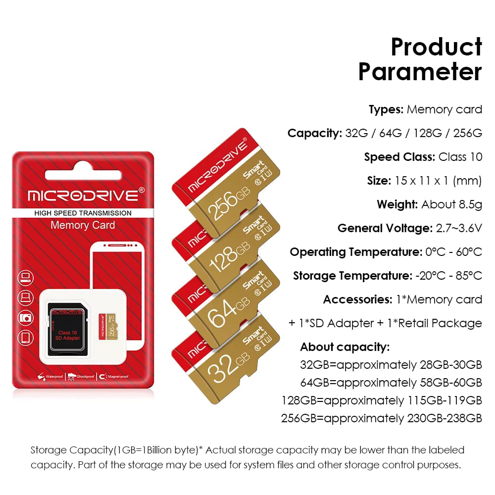 Microsd Memory Card Adapter Compact High