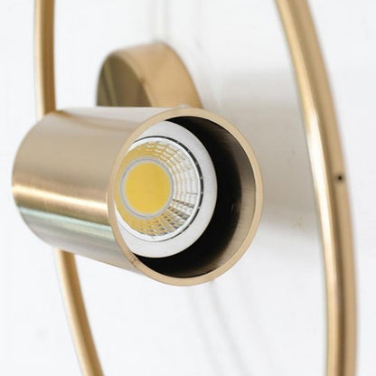 Halo Wall Light Nordic Gold Minimalist
