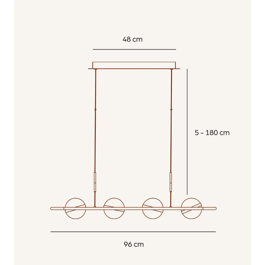 Modern Pendant Light Adjustable Sleek Design