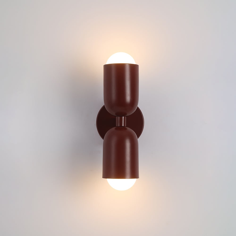 Modern Wall Lamp Indoor Lighting Dual Bulb
