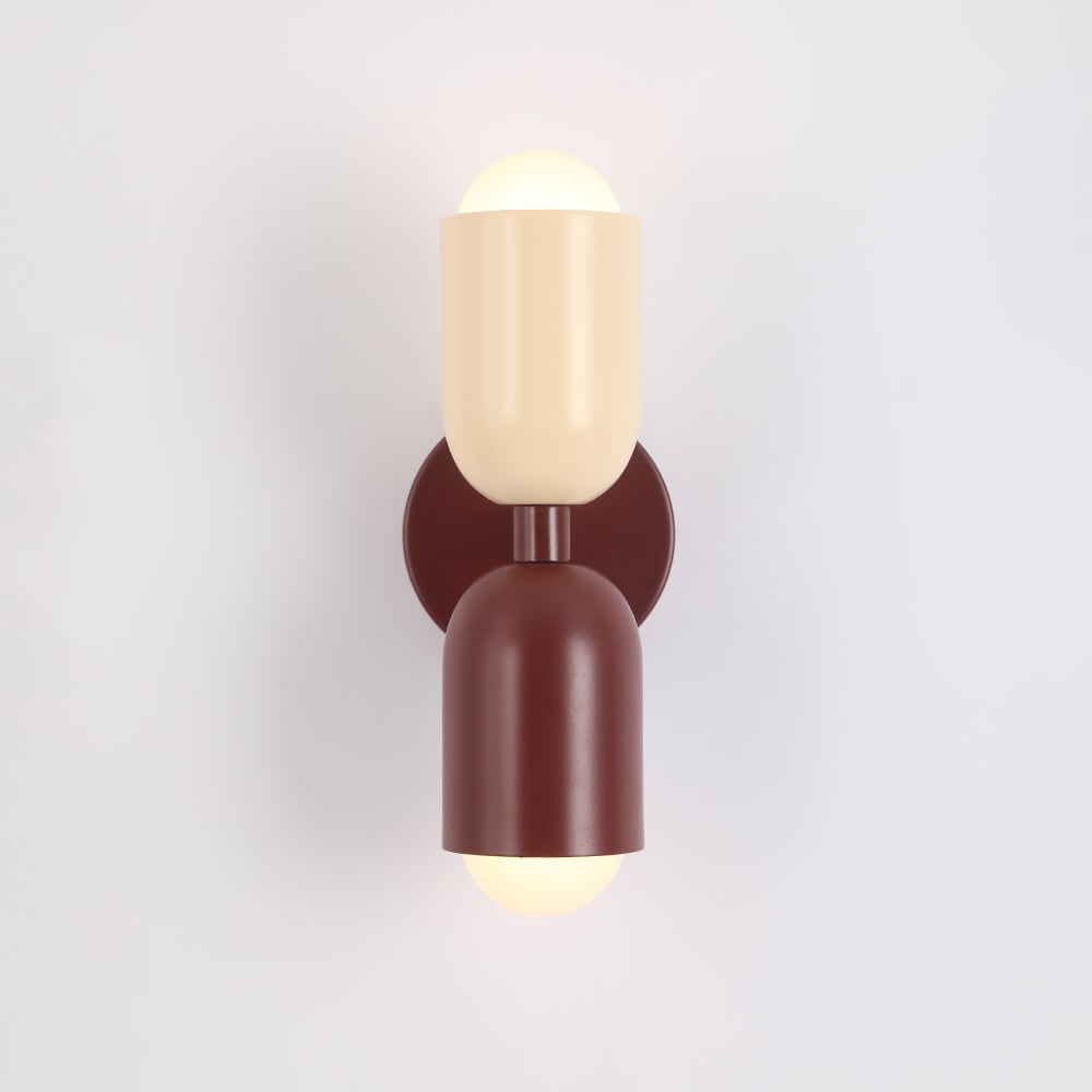 Modern Wall Lamp Indoor Lighting Dual Bulb