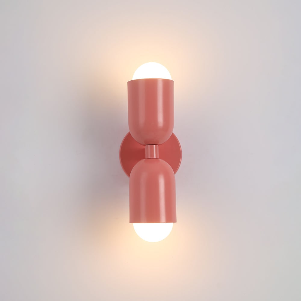 Modern Wall Lamp Indoor Lighting Dual Bulb