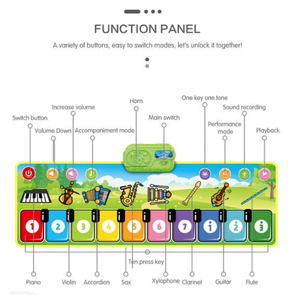 Musical Play Mat Interactive Dance Sound Toy