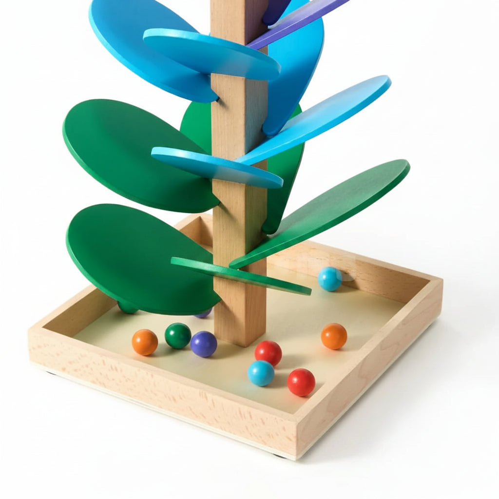 Musical Tree Toy Toddlers Colorful Wooden