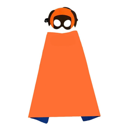 Halloween Costumes Kids Cape Mask Costume