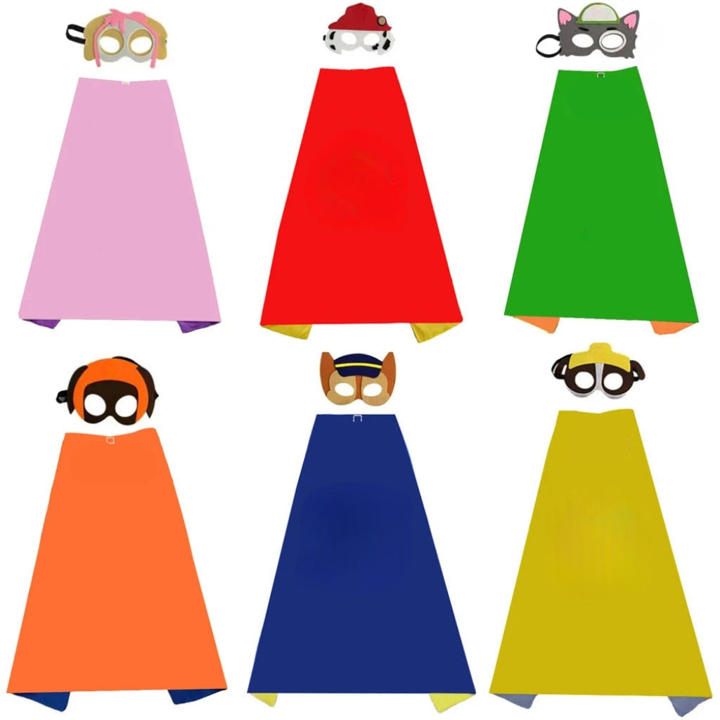 Halloween Costumes Kids Cape Mask Costume