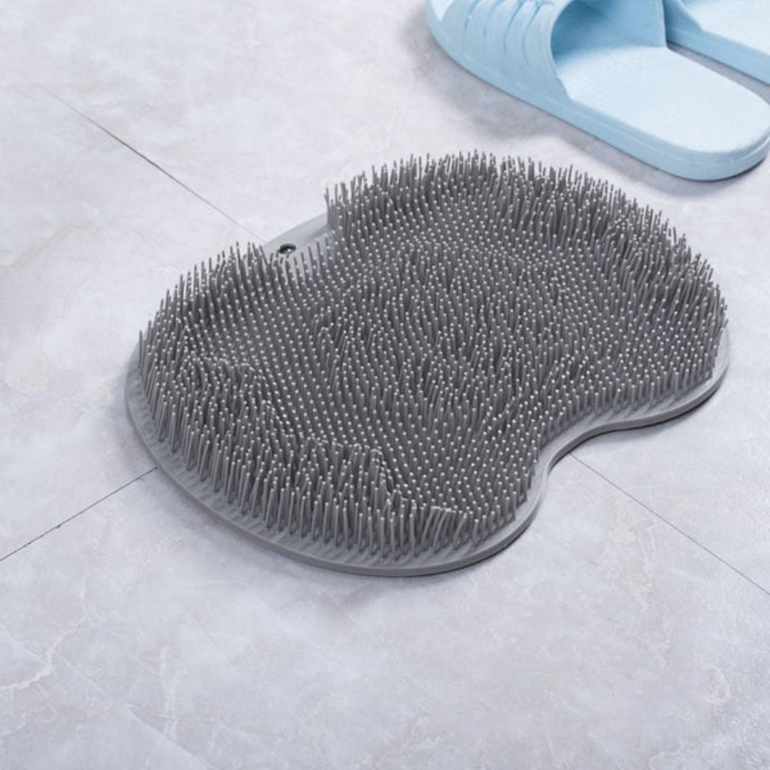Non Slip Bath Mat Scrub Foot Back