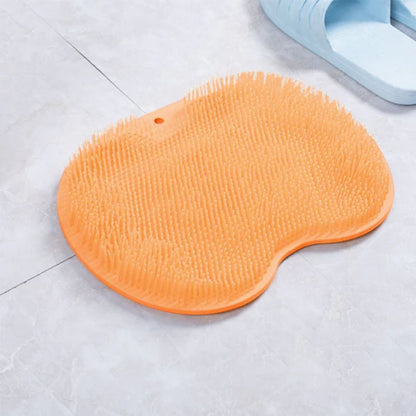 Non Slip Bath Mat Scrub Foot Back