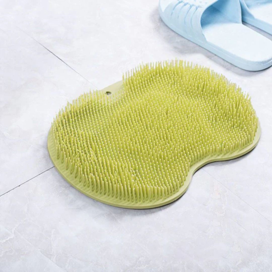 Non Slip Bath Mat Scrub Foot Back